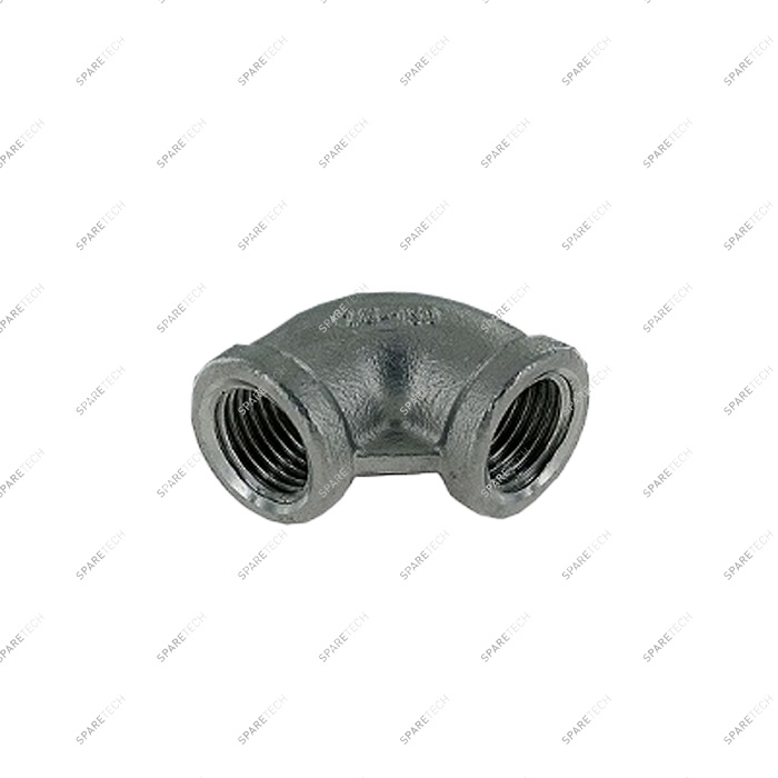 Coude 90° inox FF1/2"