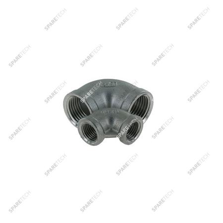 Coude 90° inox FF1/4"