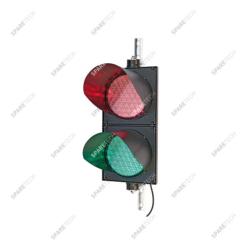 Coffret 2 globes LED vert + rouge,  220V, 50 X 25cm