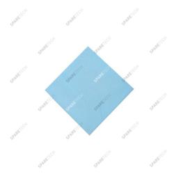 Lingette microfibre bleue 40cm 280g/m² (lot de 5)