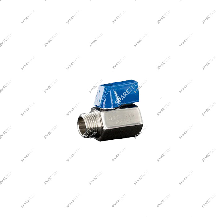 Mini vanne à sphère inox 316 MF3/8"