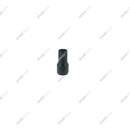 Raccord tournant noir pour tuyau/suceur 38mm