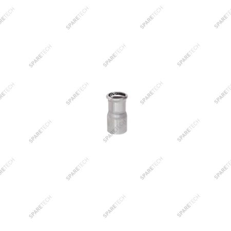 Réduction inox D22 droit/D18 à sertir