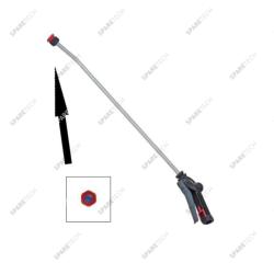 Lance inox 600mm avec poignée F1/2" pour produit jante, buse 03.110