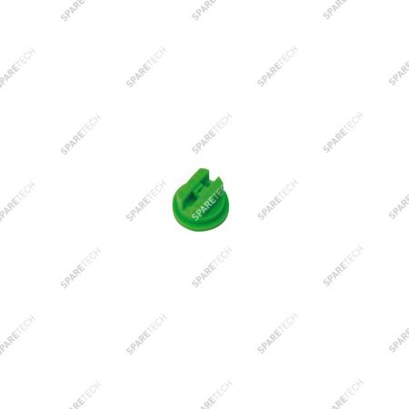 Buse tête plate plastique verte 80 015 pour produit jante