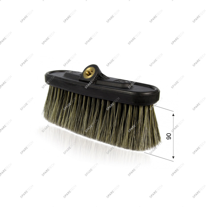 Brosse monobloc mixte 9cm F1/4" MTM