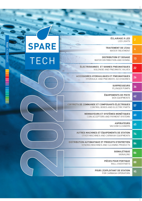 Catalogue lavage 2026