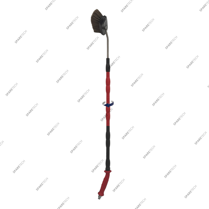 Lance Spareline rouge 1000mmm + poignée + injecteur + brosse 6cm 