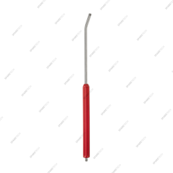 Lance inox rouge inclinée 700mm (sans support de buse) MM1/4"