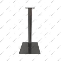 Pied inox à fixer au sol pour coffret 1403130