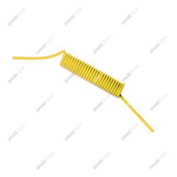 Tuyau spirale jante jaune 17 mtres, sans raccord, 8*5 mm