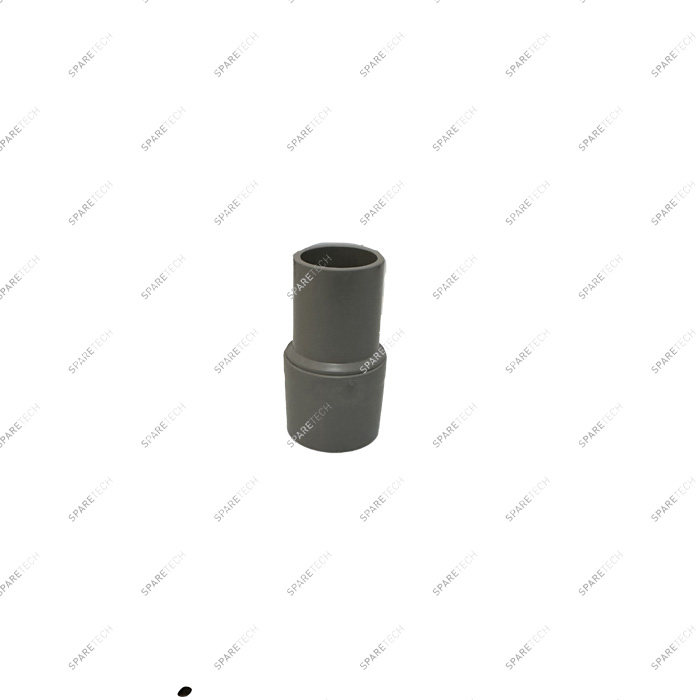 Raccord tournant souple gris pour tuyau 38mm
