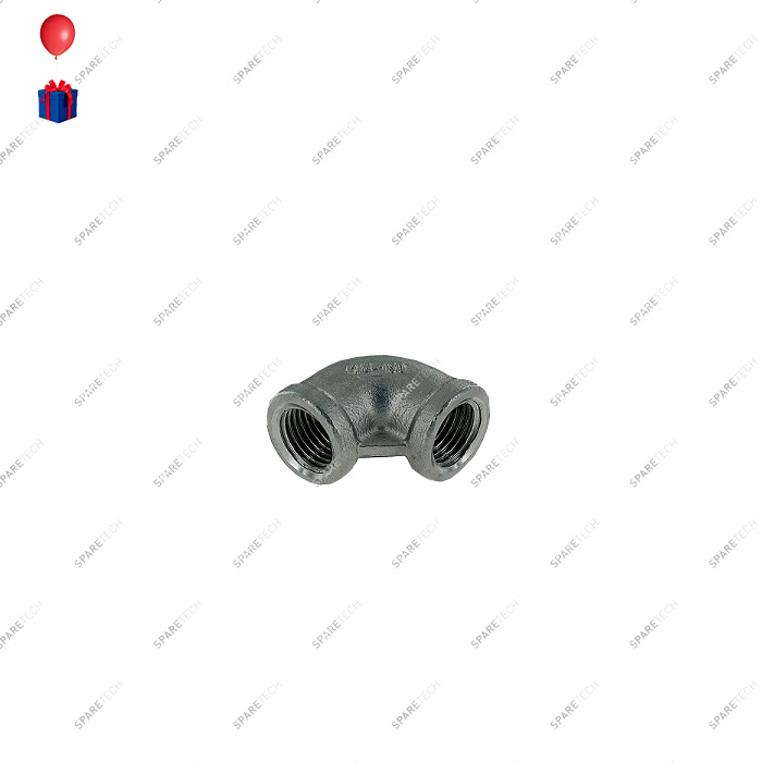 Coude à 90° En Inox 304 - 1 1/4 NPT, Classification SP114, Marque TIB