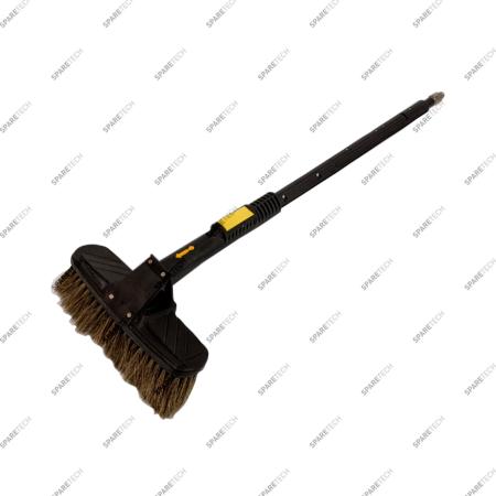 Lance rétractable avec brosse perpendiculaire M1/4"