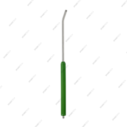 Lance inox verte inclinée 700mm (sans support de buse) MM1/4"