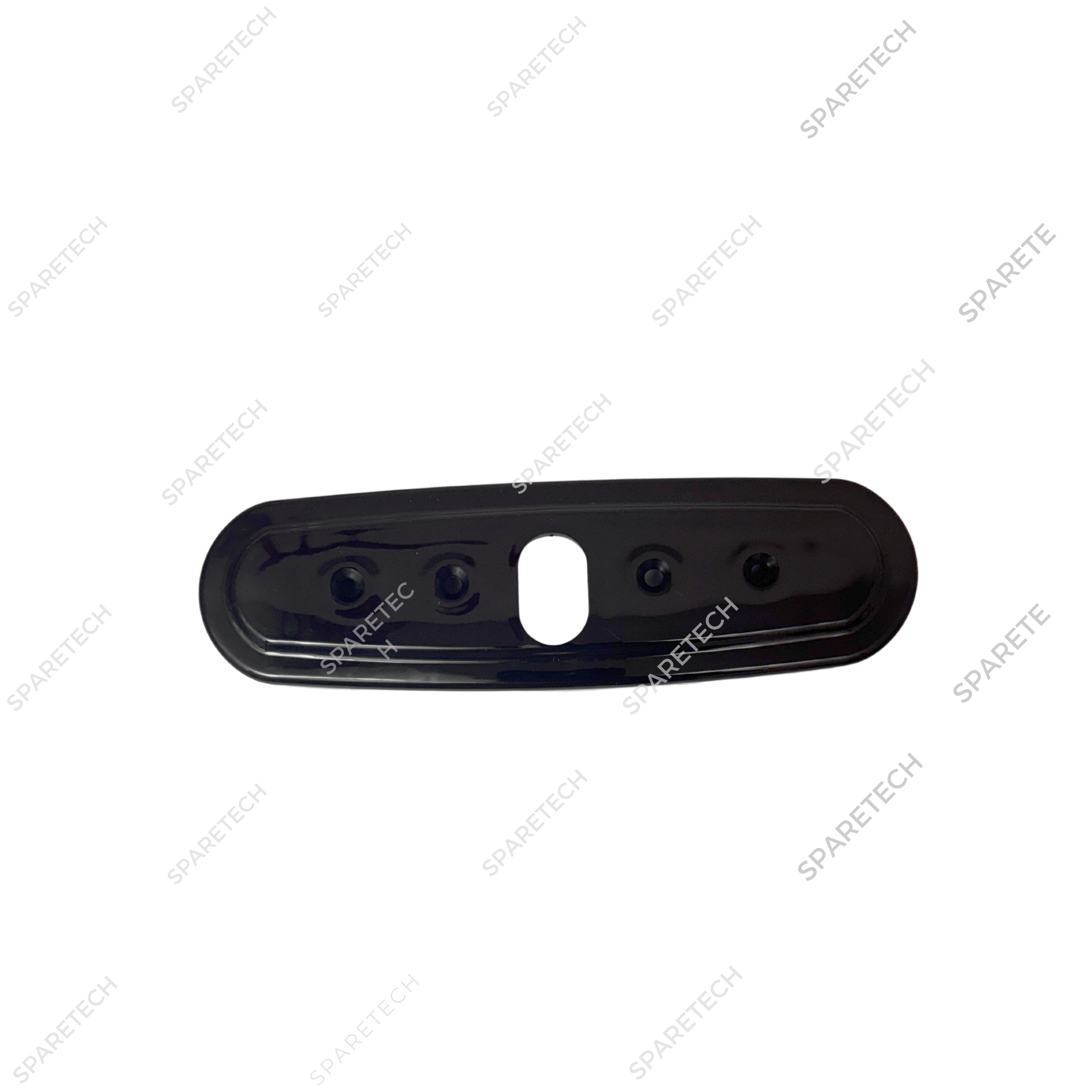 Cache plastique noir pour brosse, 4 trous