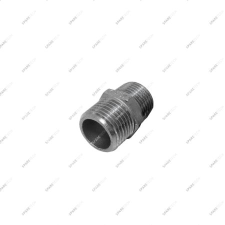 Raccord simple MM3/4", inox