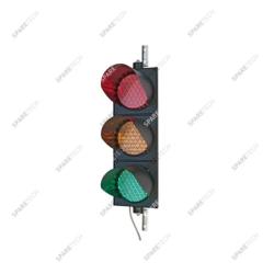 Coffret 3 globes 3x90 LED vert + orange + rouge,  220V, 75 X 25cm