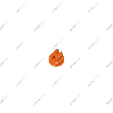 Buse tête plate plastique orange 80 010 pour produit jante