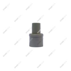 Raccord tournant souple gris pour tuyau D51mm / suceur D38mm