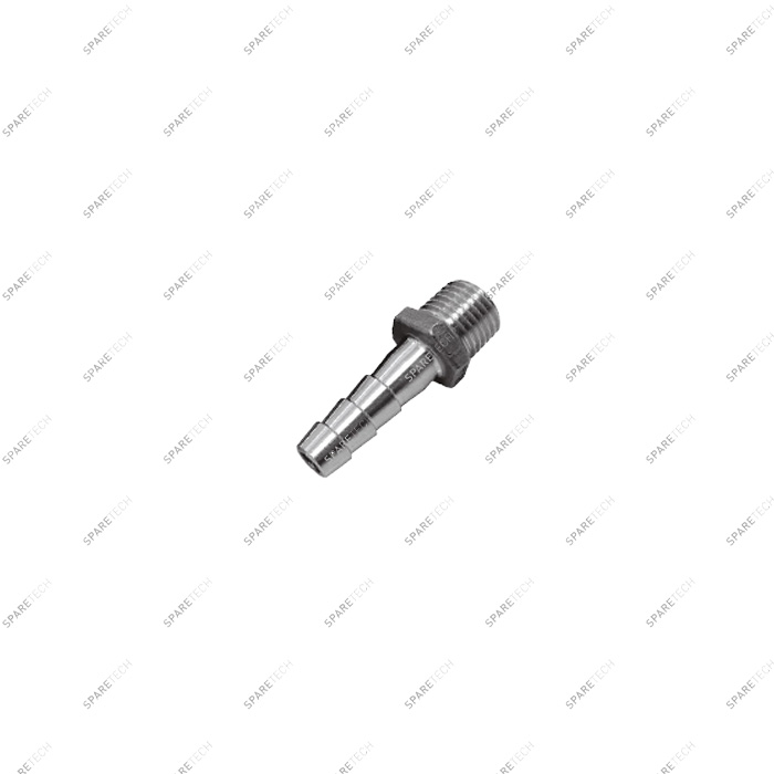 Douille cannelée inox 316 M1/4" DN6