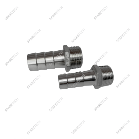 Douille cannelée inox 316 M3/8" D.12mm