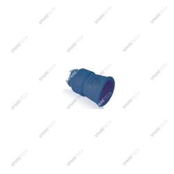 Protection et support de buse bleue F1/4"