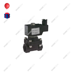 Electrovanne BP SPARELINE nylon noir FF1/2" 24 VAC, EPDM