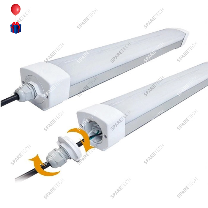 Réglette LED 120cm IP65 40W 220V 6000K