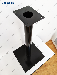 Pied inox à fixer au sol pour coffret 1403130