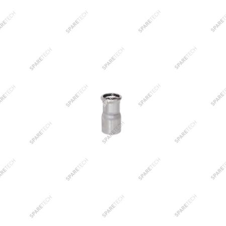 Réduction inox D35 droit/D28  à sertir