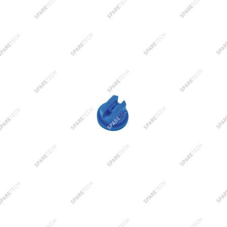 Buse tête plate plastique bleue 80 030 pour produit jante