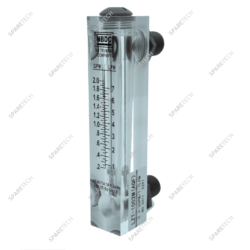 Débitmètre M 1/2", 400L/h, 17x3cm, montage arrière