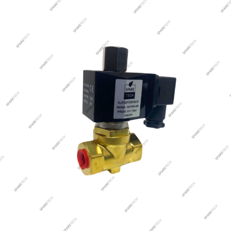 Electrovanne laiton FF1/4", 220V, NBR, NO