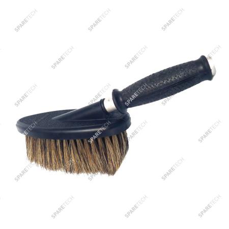 Brosse avec poignée pour jantes ou motos 