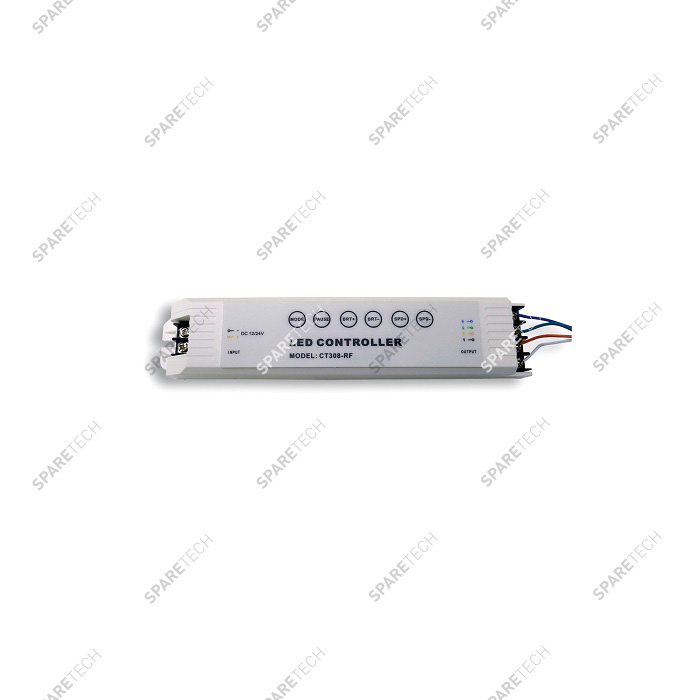 Boitier de contrôle pour modules LED multicolore, 12/24 VAC