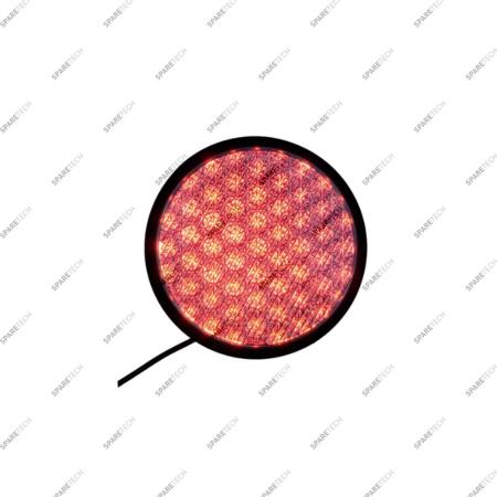 Lampe feu rouge à LED 220V, D. 200mm