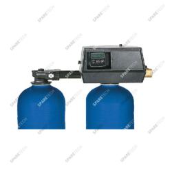 Adou Twin vanne Fleck 9100 SXT électronique, 2x150L + bac à sel 300L