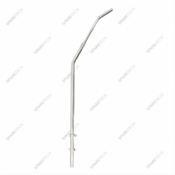 Bras vertical 360° inox pour armoire de lavage, H: 208cm 