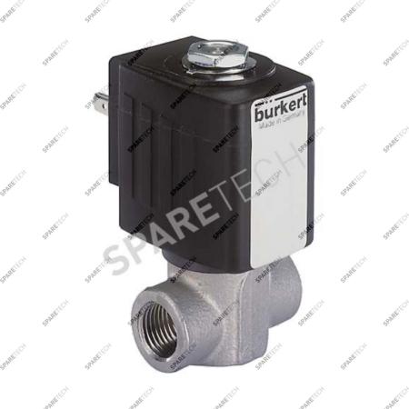 Électrovanne inox 6027, 1,5 mm, 150 bar, G1/4" 24VAC