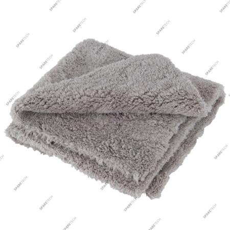 Microfibre ROYAL PLUS 40x40cm 500gr/m², grise (lot de 3)