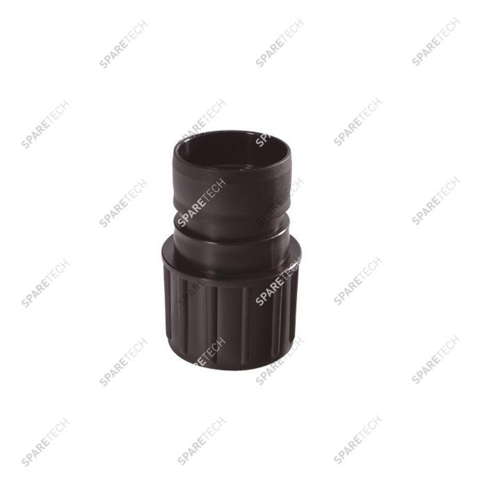 Raccord Droit Tuyau Air 38mm (1.5") - Universel - Noir - Marque Uxcell